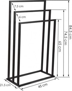 YokaHome Stojak 45 cmcm czarny 4