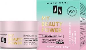 AA My Beauty Power Niacynamid 5% krem-koncentrat na noc (50 ml) 1