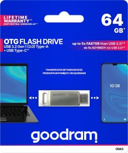 Pendrive GoodRam ODA3, 64 GB  (ODA3-0640S0R11) 6