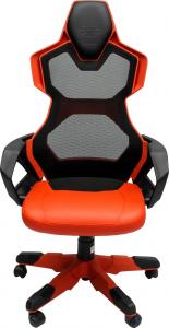 Fotel E-Blue Cobra Air EEC307 czarno-czerwony + zestaw gamingowy Polygon 5