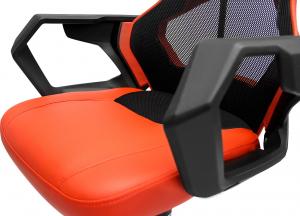 Fotel E-Blue Cobra Air EEC307 czarno-czerwony + zestaw gamingowy Polygon 6