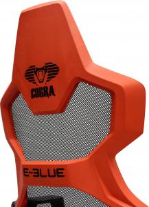 Fotel E-Blue Cobra Air EEC307 czarno-czerwony + zestaw gamingowy Polygon 9