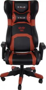 Fotel E-Blue Cobra czerwony + zestaw gamingowy Polygon (EEC310) 3