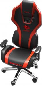 Fotel E-Blue Auroza X1 LED czarno-czerwony + zestaw gamingowy Polygon (EEC301P) 3