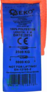 Geko PAS TRANSPORTOWY 6M/5T/50MM (24) G02346 GEKO 3