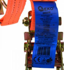 Geko PAS TRANSPORTOWY Z GRZECHOTKĄ 6M/2T/35MM (20) G02376 GEKO 4