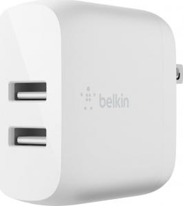 Ładowarka Belkin WCD001VF1MWH 2x USB-A 3 A (WCD001vf1MWH) 2