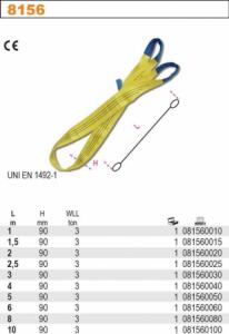 Beta Tools ZAWIESIE PASOWE 3000KG 1M 8156/1M BETA - ROBUR 2