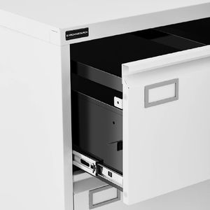 Fromm & Starck Szafa biurowa na dokumenty akta z 3 szufladami metalowa 45 x 90 x 102 cm Szafa biurowa na dokumenty akta z 3 szufladami metalowa 45 x 90 x 102 cm 3