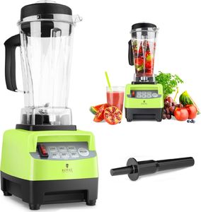 Blender kielichowy Royal Catering Blender kielichowy barmański do baru 2L 1500W - zielony Blender kielichowy barmański do baru 2L 1500W - zielony 1