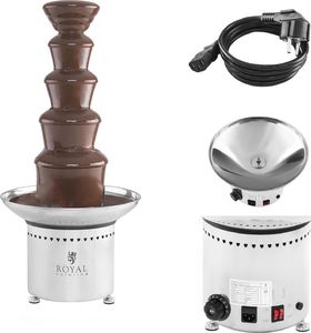 Royal Catering Fontanna czekoladowa do czekolady 5 pięter 6kg Royal Catering RCCF-65W4 Fontanna czekoladowa do czekolady 5 pięter 6kg Royal Catering RCCF-65W4 1