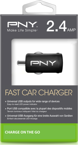 Ładowarka PNY 2.4 A  (P-P-DC-UF-K01-RB) 3