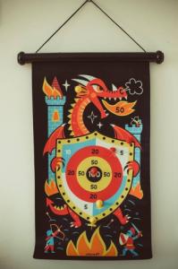 Janod Magnetyczna gra w rzutki Smoki, Janod 11