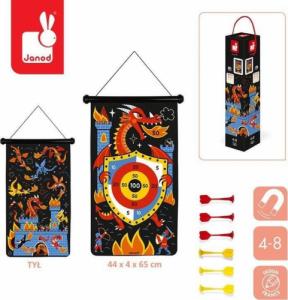 Janod Magnetyczna gra w rzutki Smoki, Janod 2