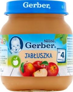 Nestle Gerber deserek jabłuszka po 4 miesiącu 125g 1