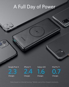 Powerbank Anker PowerCore III Wireless 10000 mAh Czarny 4