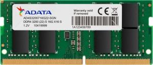 Pamięć do laptopa ADATA Premier, SODIMM, DDR4, 16 GB, 3200 MHz, CL22 (AD4S320016G22-SGN) 1