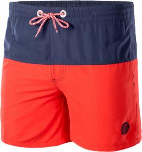 AquaWave Spodenki szorty kąpielowe męskie Drakon czerwono-granatowe rozmiar M 2