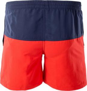 AquaWave Spodenki szorty kąpielowe męskie Drakon czerwono-granatowe rozmiar M 3