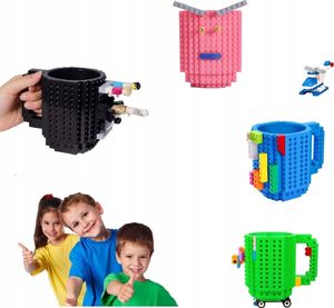 LEGO KUBEK KREATYWNY LEGO + KLOCKI 10 KOLORÓW | PREZENT 5