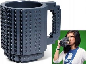 LEGO KUBEK KREATYWNY LEGO + KLOCKI 10 KOLORÓW | PREZENT 9