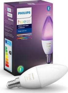 Philips PHILIPS Hue White and Color Ambience, žárovka svíčková 6W E14 B39 DIM ZB+BT 1
