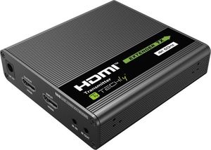 System przekazu sygnału AV Techly Extender HDMI 4K UHD*60Hz 70m po Skrętce Cat6/6A/7 Kaskadowy 2