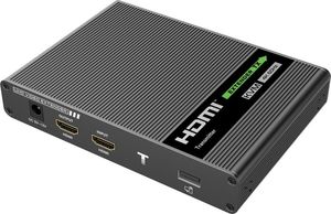 Przełącznik Techly Techly KVM Extender HDMI/USB po Skrętce Cat6A/7 do 70m 4K*60Hz 1