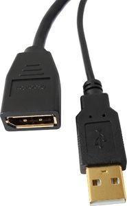 Adapter AV Techly HDMI - DisplayPort + USB-A czarny (ICOC HDMI-DP12A) 4