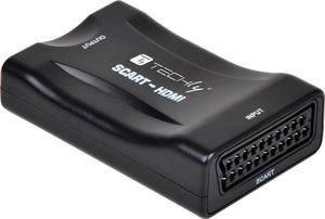 Adapter AV Techly Scart - HDMI czarny (IDATA SCART-HDMI3) 1