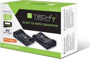 Adapter AV Techly Scart - HDMI czarny (IDATA SCART-HDMI3) 4