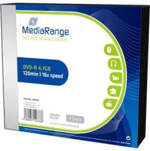 MediaRange DVD-R 4.7GB 5szt. (MR418) 1