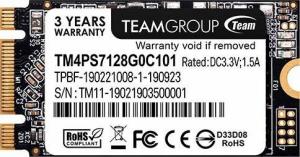 Dysk SSD TeamGroup MS30 128GB M.2 2242 SATA III (TM4PS7128G0C101) 1