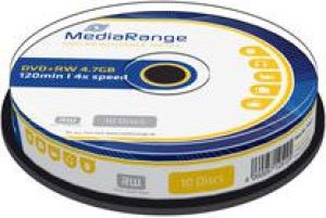 MediaRange DVD+RW 4.7 GB 4x 10 sztuk (MR451) 1