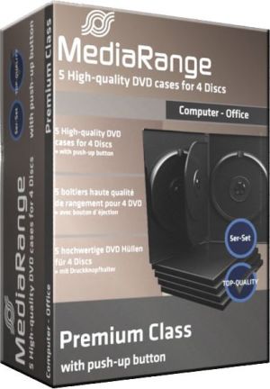 MediaRange 4er DVD Box (BOX35-4) 1
