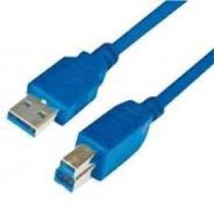 Kabel USB MediaRange USB-A - USB-B 3 m Niebieski (MRCS149) 2
