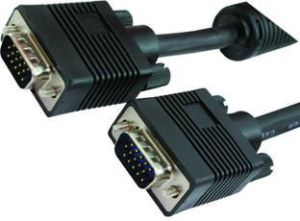 Kabel MediaRange D-Sub (VGA) - D-Sub (VGA) 1.8m czarny (MRCS147) 1