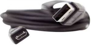Kabel USB MediaRange USB-A - microUSB 1.2 m Czarny (MRCS138) 2