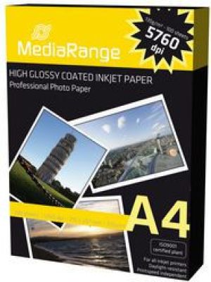 MediaRange Papier fotograficzny do drukarki A4 (MRINK107) 1