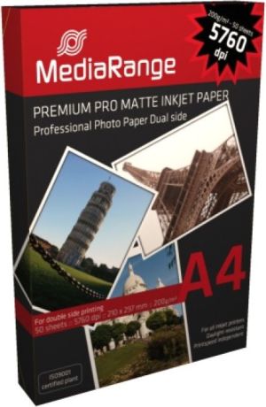 MediaRange Papier fotograficzny do drukarki A4 (MRINK102) 1