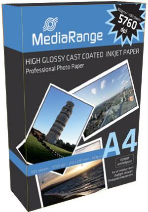 MediaRange Papier fotograficzny do drukarki A4 (MRINK105) 1