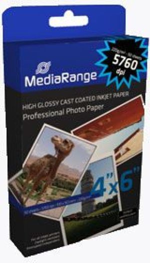 MediaRange Papier fotograficzny do drukarki A6 (MRINK104) 1