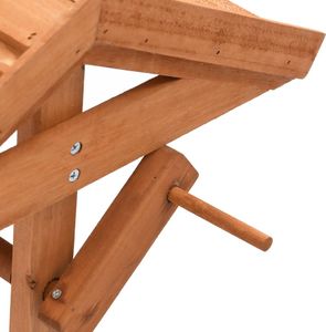 vidaXL Donica ogrodowa w formie studni życzeń, 40x40x84 cm, jodła 5