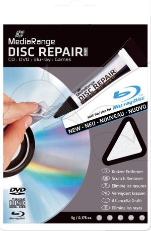 MediaRange Zestaw do naprawy płyt CD/DVD/Blu-Ray MR707 1