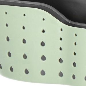 Springos Pojemnik kuchenny 15x8.5cm organizer na gąbki do zlewu zielono-szary uniwersalny 6