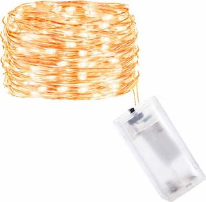 Lampki choinkowe Springos 10 LED białe ciepłe 3