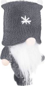 Springos Ozdoba choinkowa Skrzat szary 8 cm 3