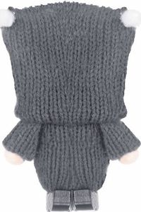 Springos Ozdoba choinkowa Skrzat szary 8 cm 7