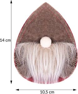 Dekoracja świąteczna Springos kieszonka na sztućce 9
