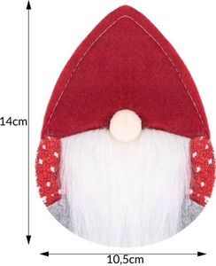 Dekoracja świąteczna Springos kieszonka na sztućce 10